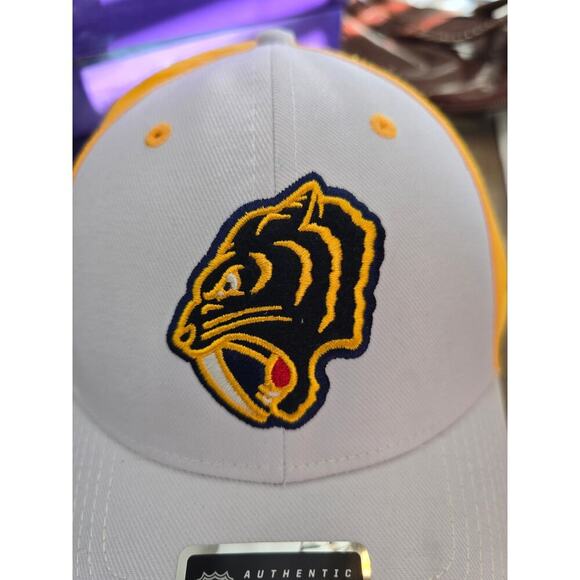 NWT Nashville Predators Fanatics Cap Winter Classic 2020 Dallas TX yellow White - Picture 3 of 10